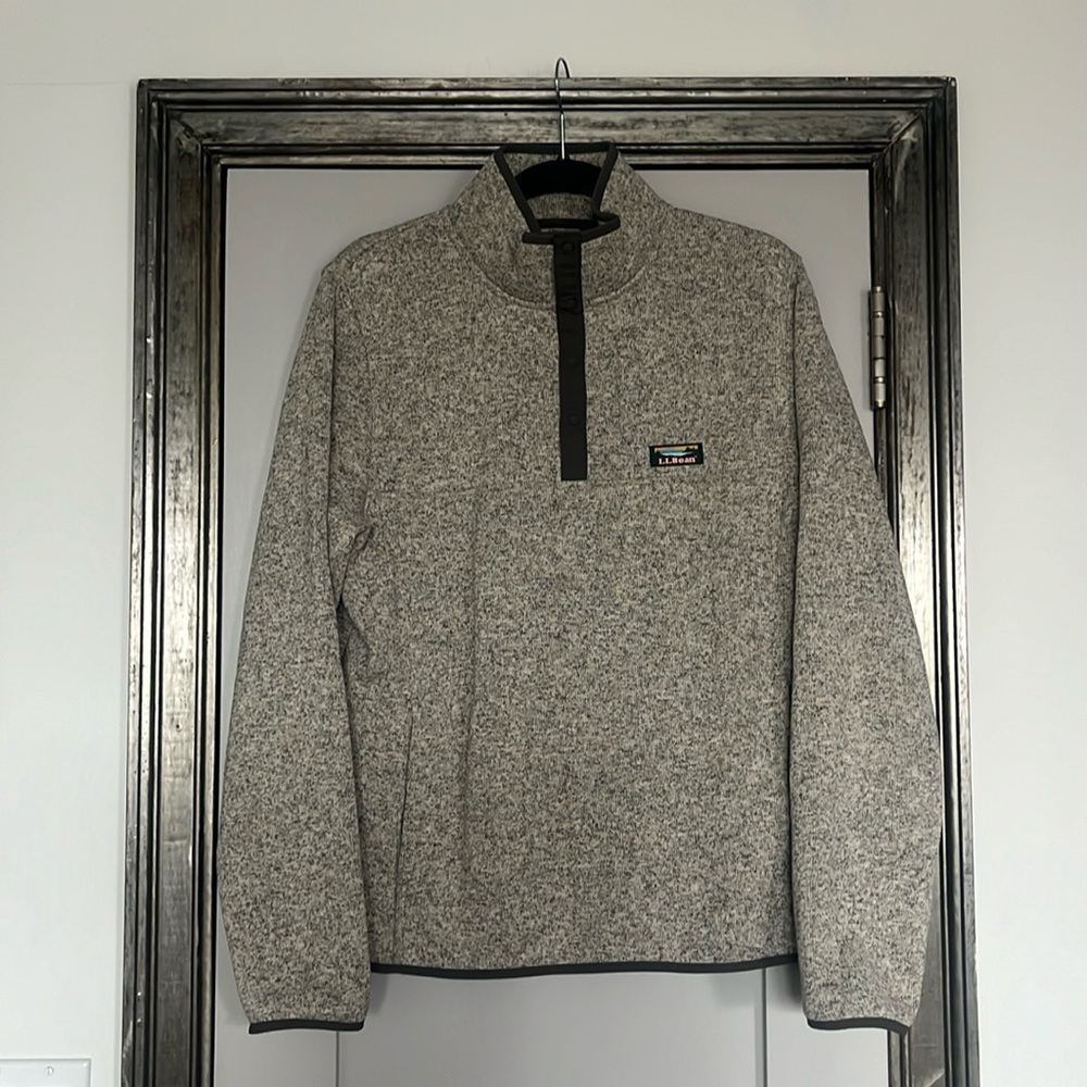 Men's L.L.Bean Sweater Fleece Pullover
